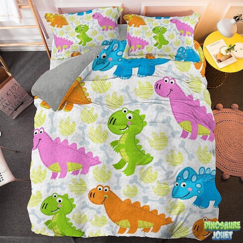 Ensemble housse de couette Dinosaure