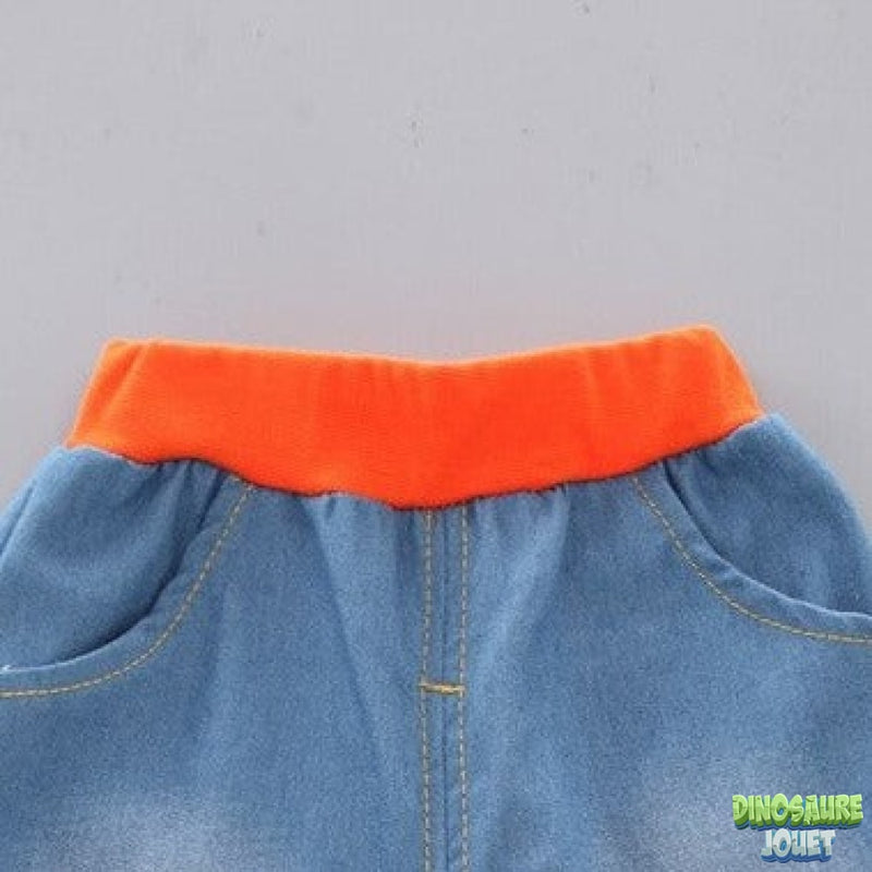 Ensemble short garçon Dinosaure