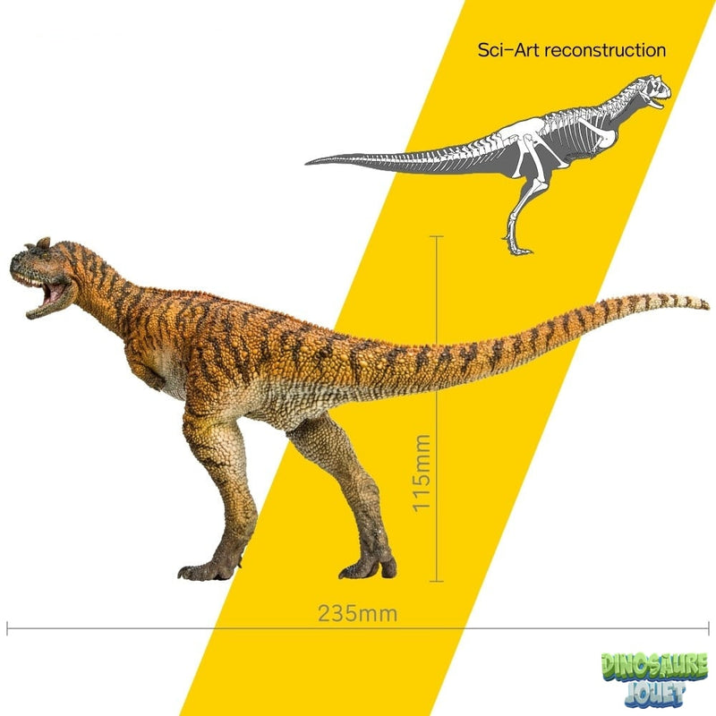 Figurine collection Dinosaure carnotaure