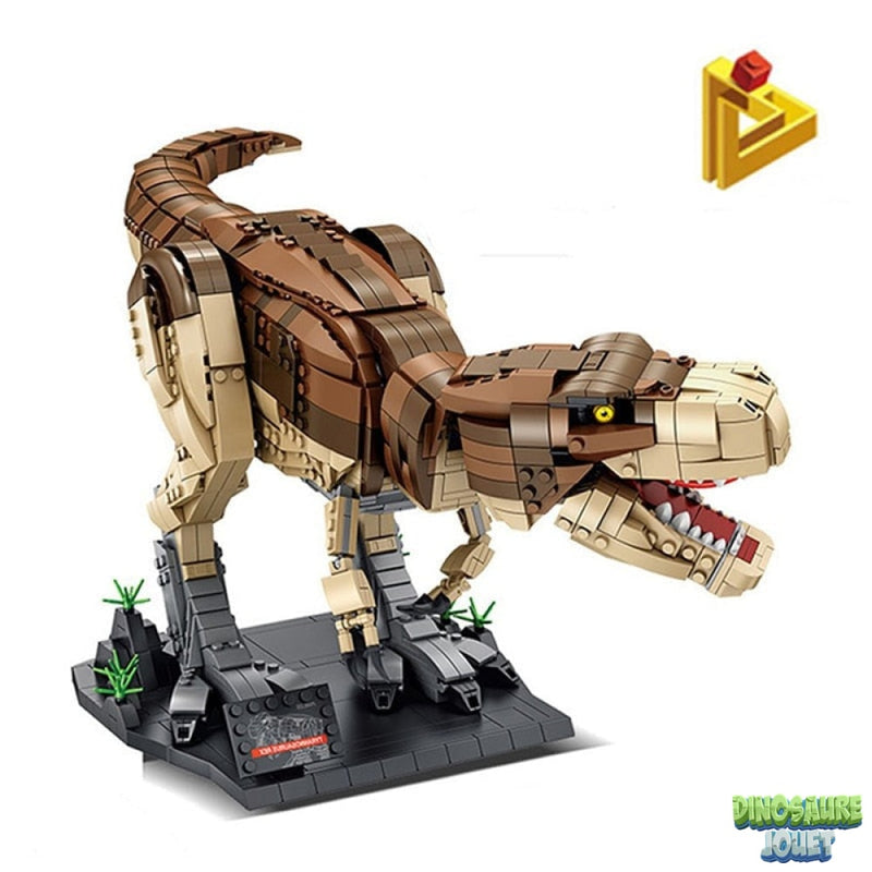 Figurine Lego T-rex brun