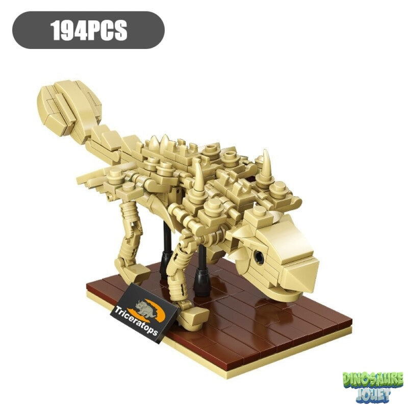 Fossile Lego Dinosaure ankylosaure