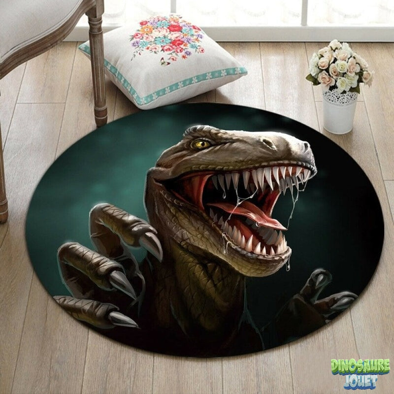 Grand tapis de dinosaure