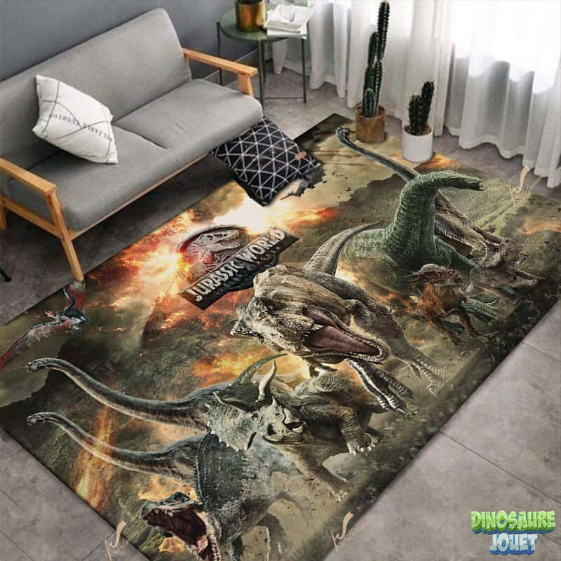 Grand tapis dinosaure Jurassic World