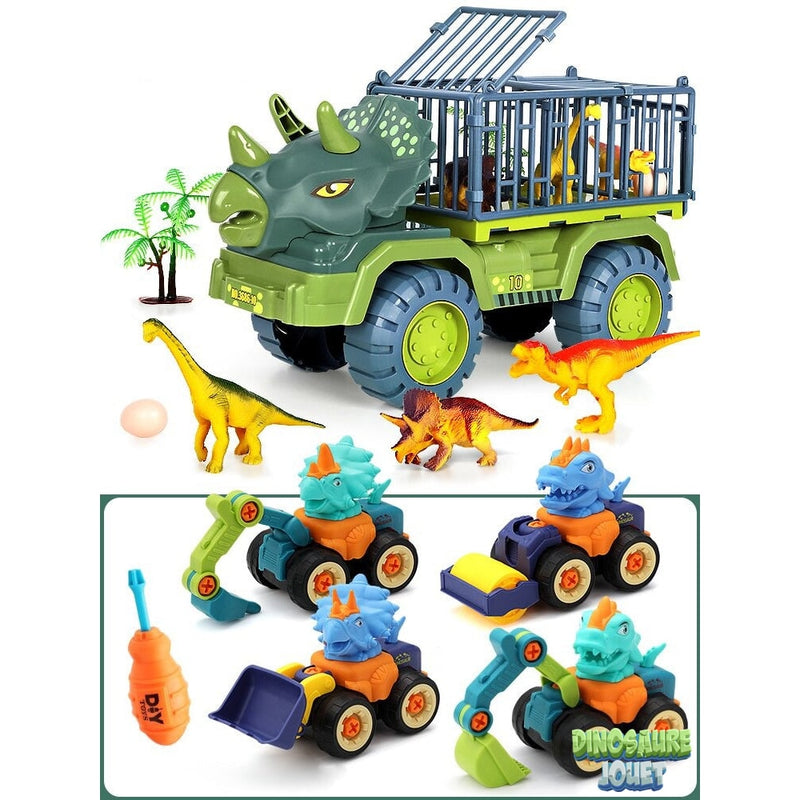 Achetez en gros Hw Toys Camion Conteneur De Stockage De Dinosaures