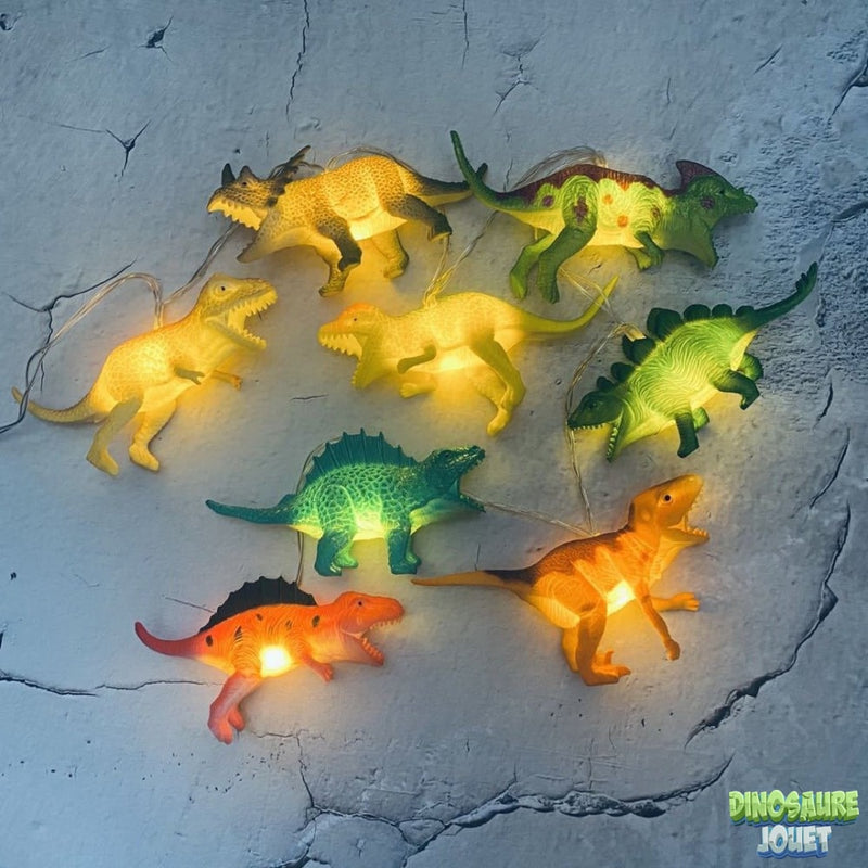 Guirlande lumineuse Dinosaure 8 LED