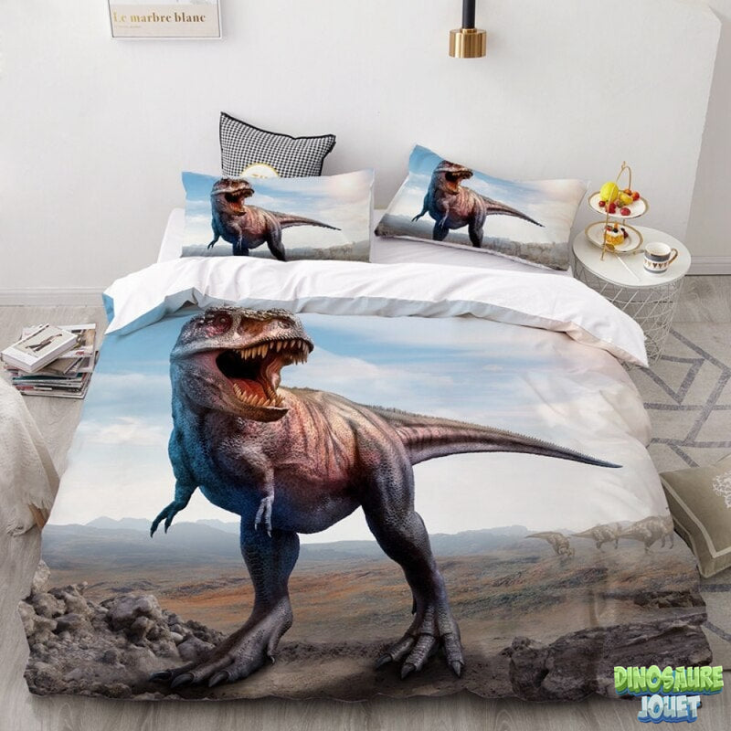 Housse de couette incroyable T-rex