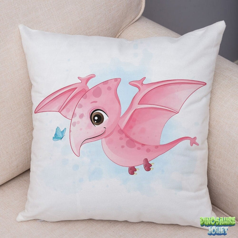 Housse de coussin bébé Dinosaure