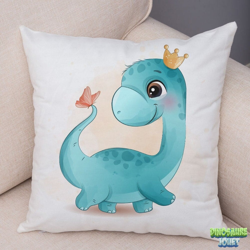 Housse de coussin bébé Dinosaure