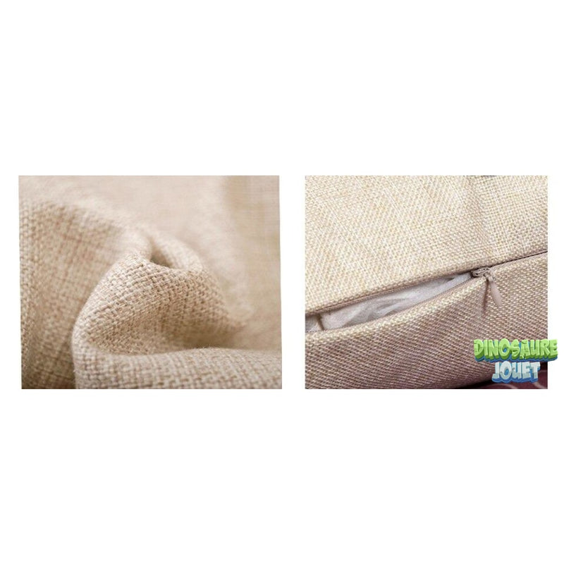 Housse de coussin Dinosaure amusant