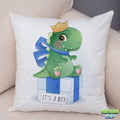 Housse de coussin Dinosaure cadeau