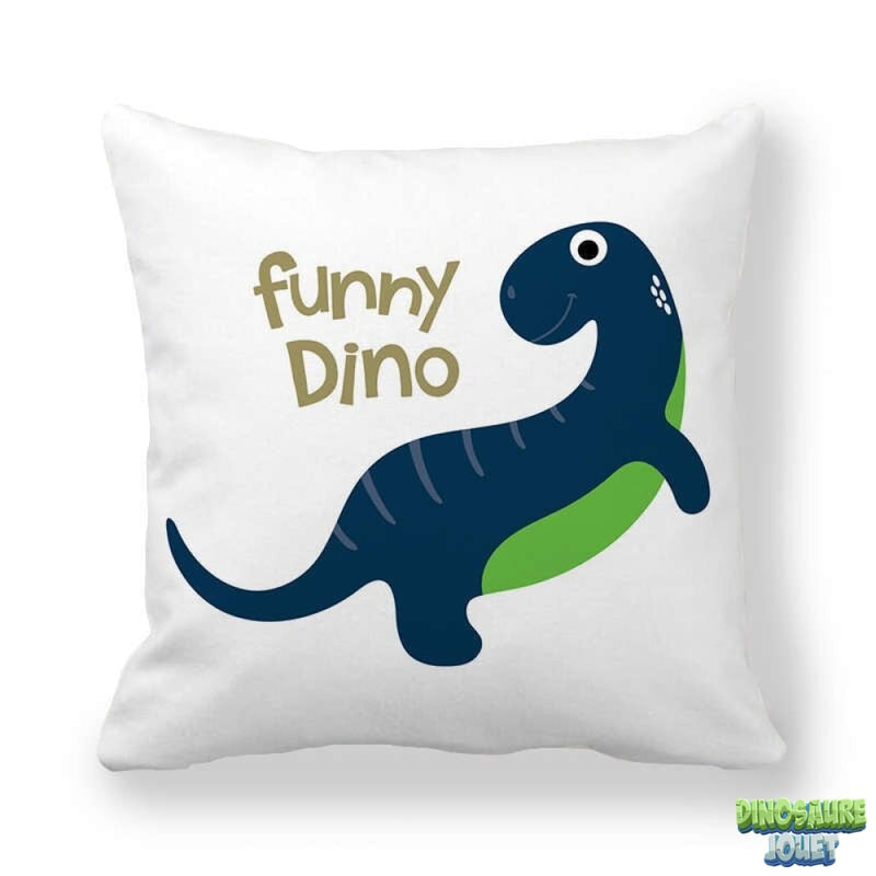 Housse de coussin fun Dino