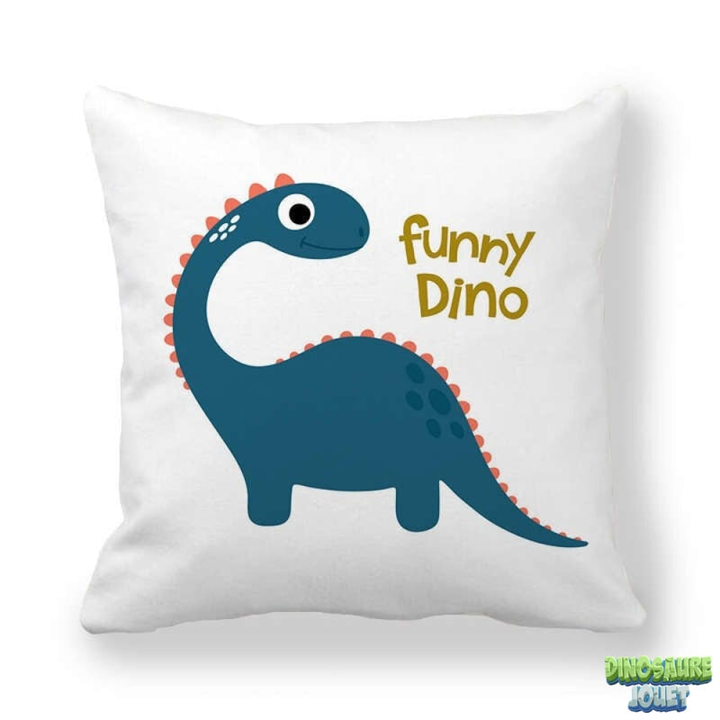 Housse de coussin fun Dino