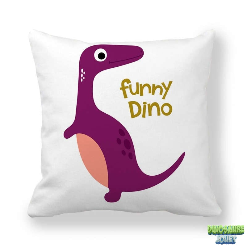 Housse de coussin fun Dino