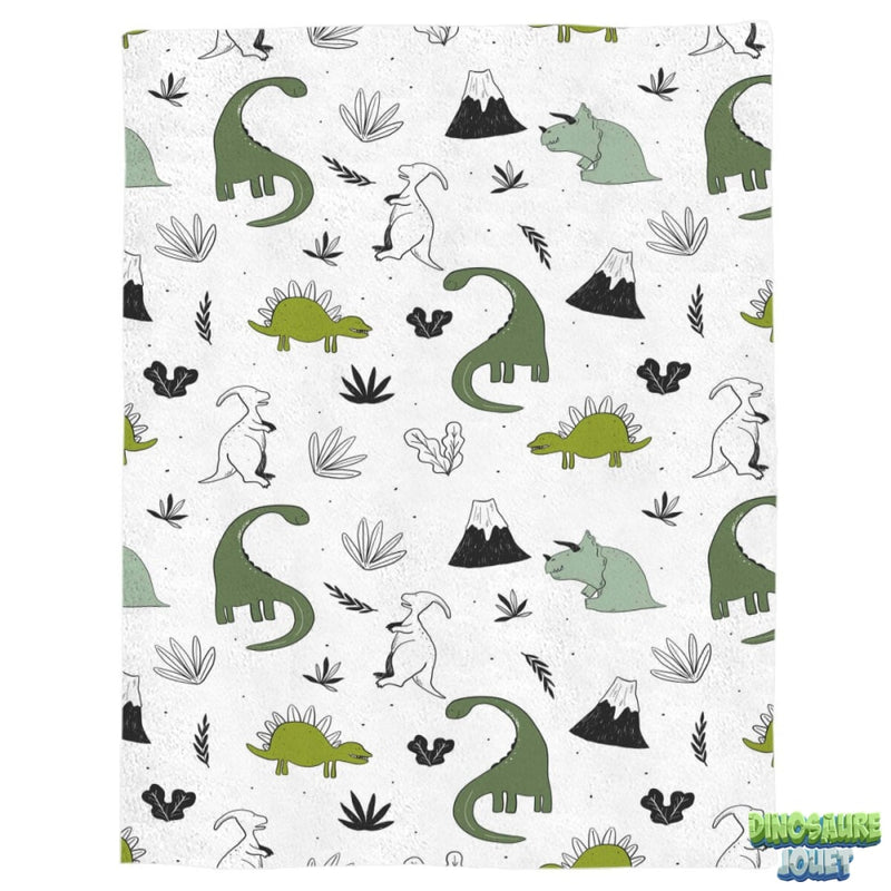 Jete de lit motif Dinosaure