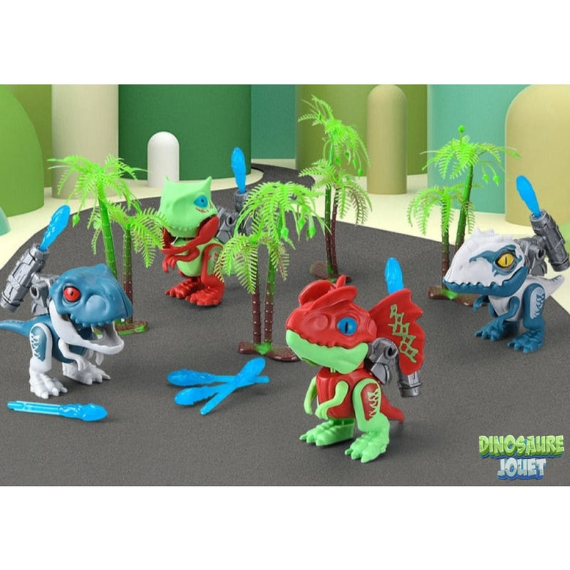 Jeu de robot dinosaure à construire