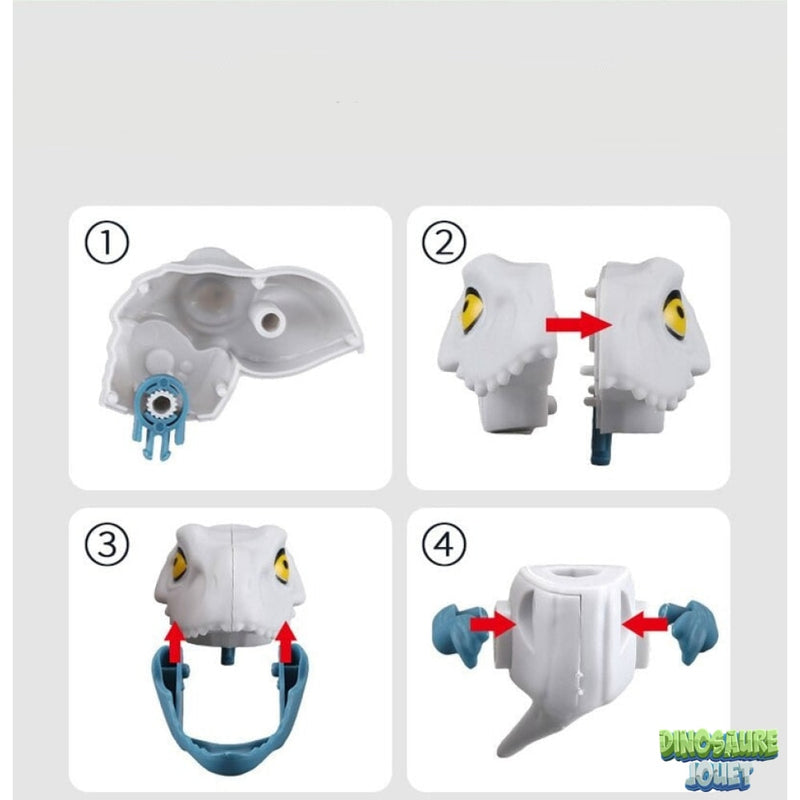 Jeu de robot dinosaure à construire