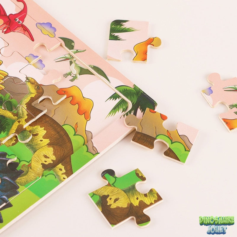 Jeu puzzle Dinosaure