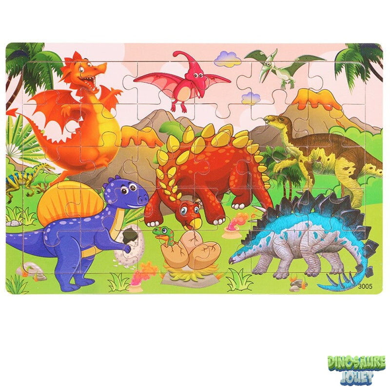 Jeu puzzle Dinosaure