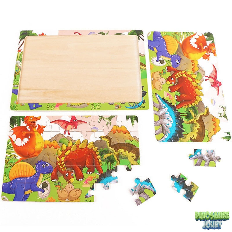 Jeu puzzle Dinosaure