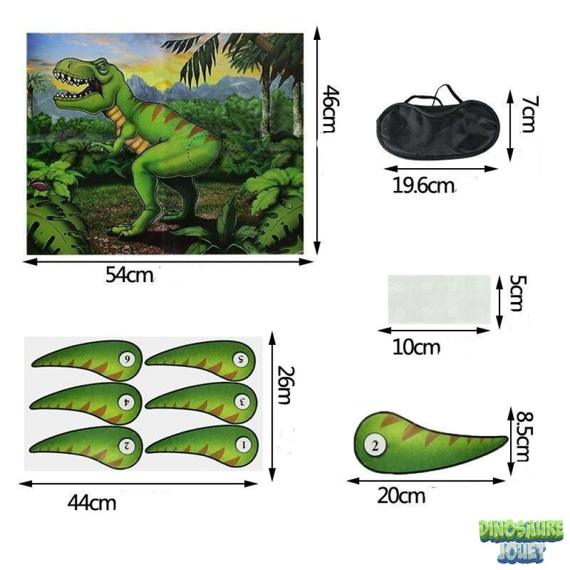 Jeux de queue de Dinosaure