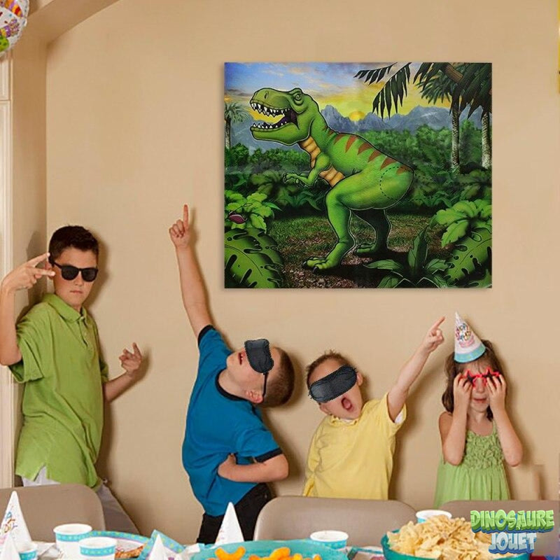Jeux de queue de Dinosaure