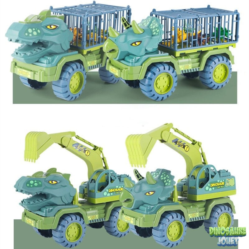 Jouet camion de chantier Dinosaure