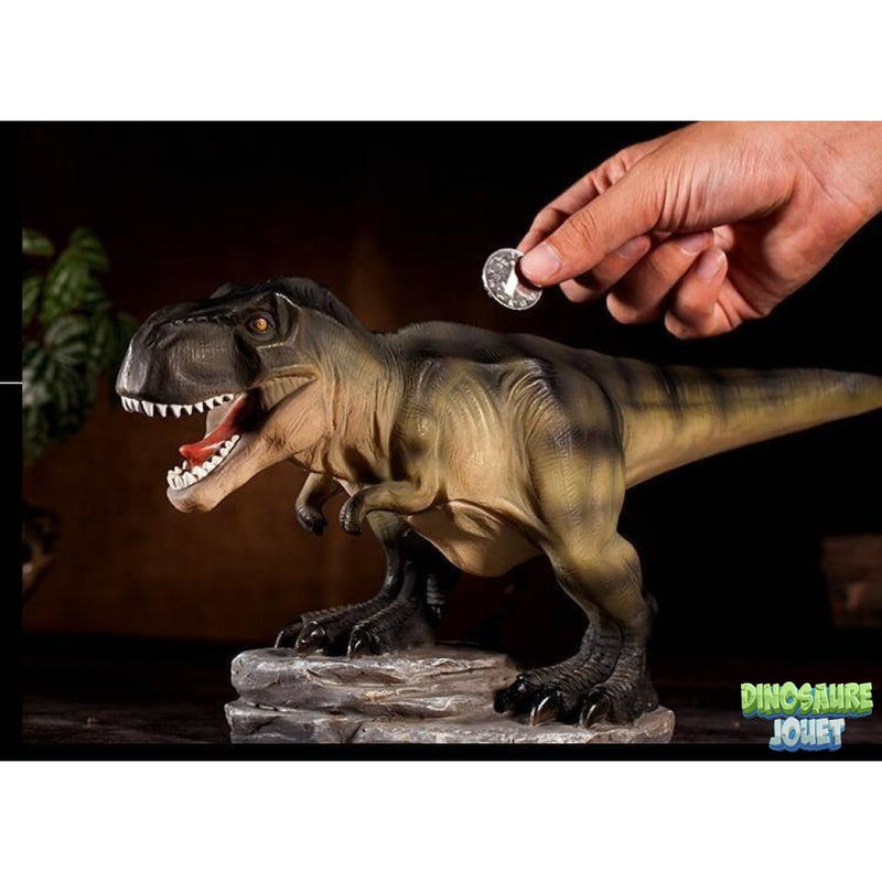 Jouet Dinosaure tirelire T-rex