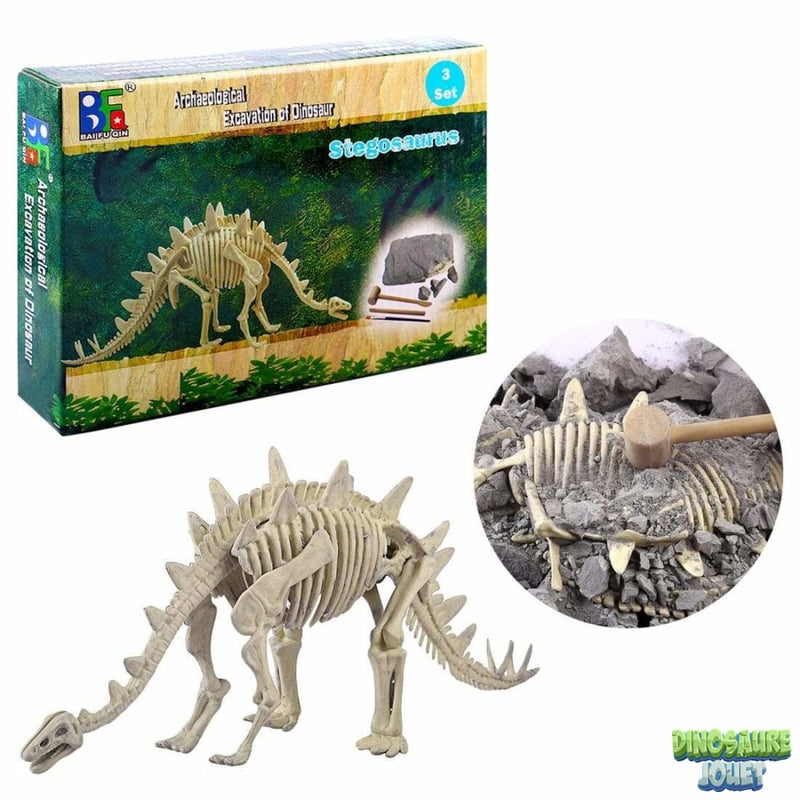 Kit de fouille dinosaure Stégosaure