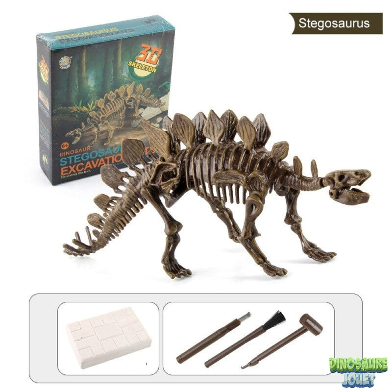 Kit d’excavation Dinosaure stégosaure