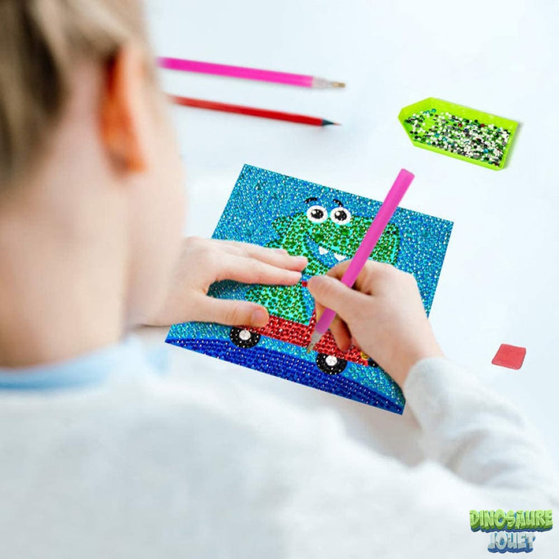 Kit peinture diamant Dinosaure