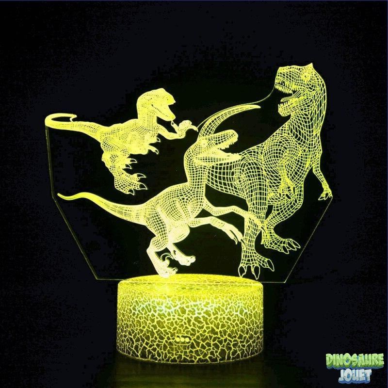 Lampe 3D Dino