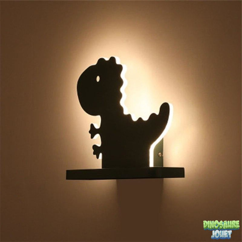Lampe étagère murale Dinosaure
