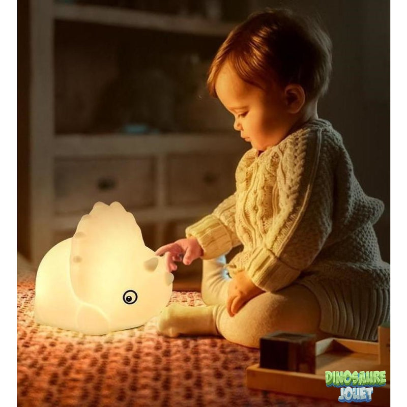 Lampe LED tricératops