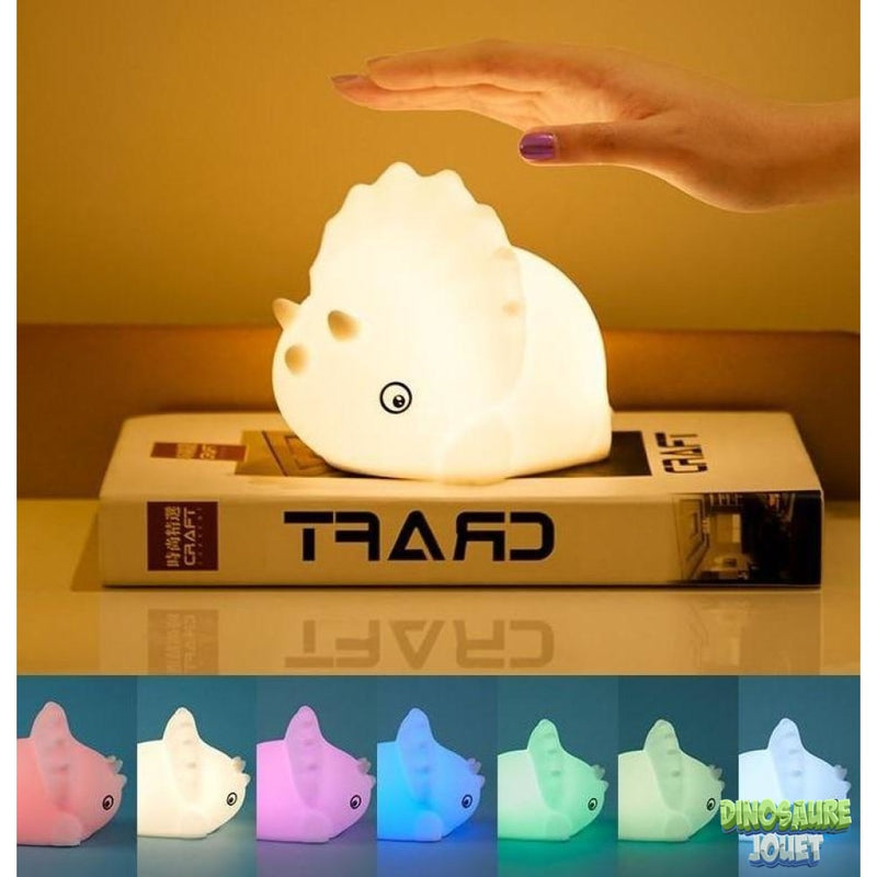 Lampe LED tricératops