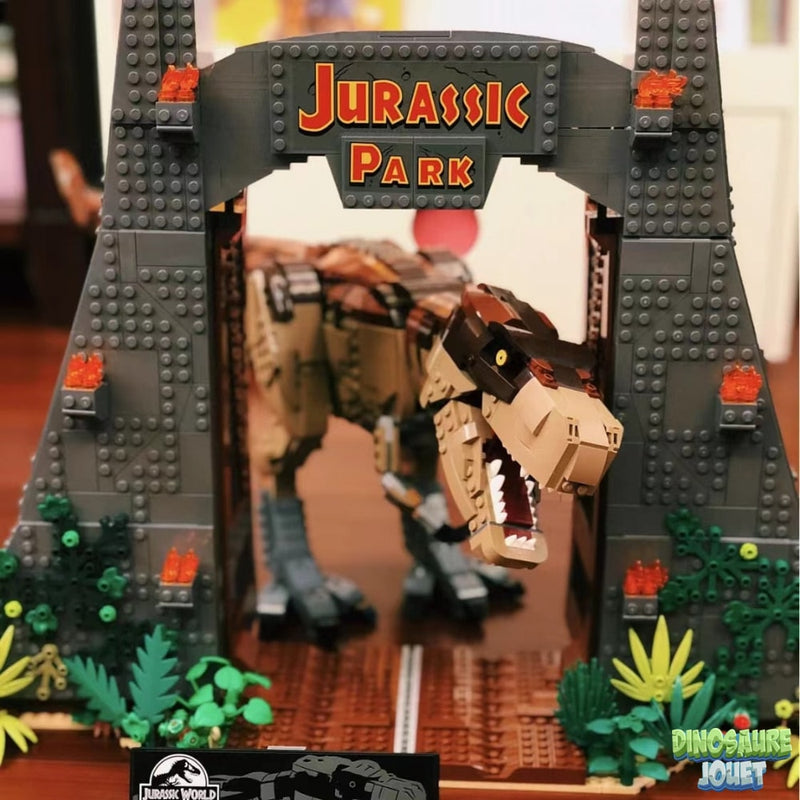 Lego dinosaure Jurassic world park géant