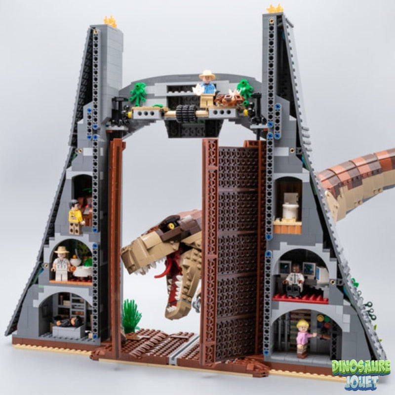 Lego dinosaure Jurassic world park géant