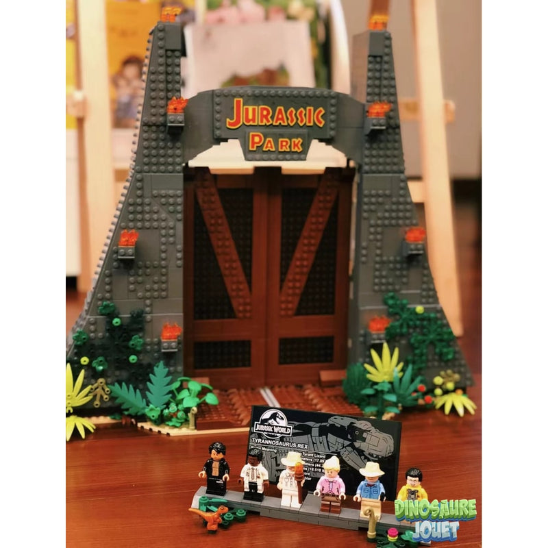 Lego dinosaure Jurassic world park géant