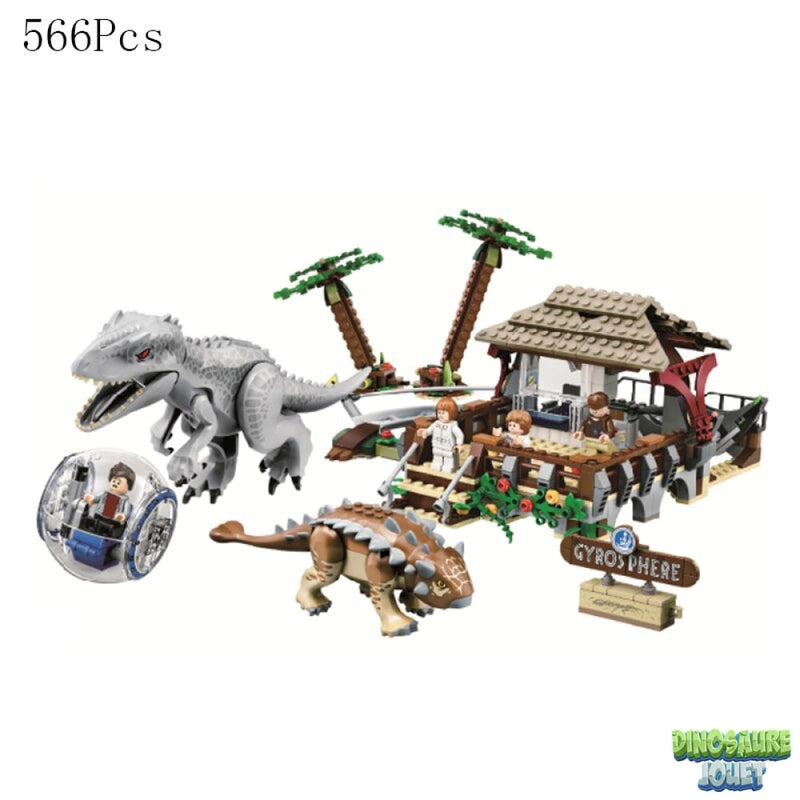 Lego Jurassic World gyrosphere set