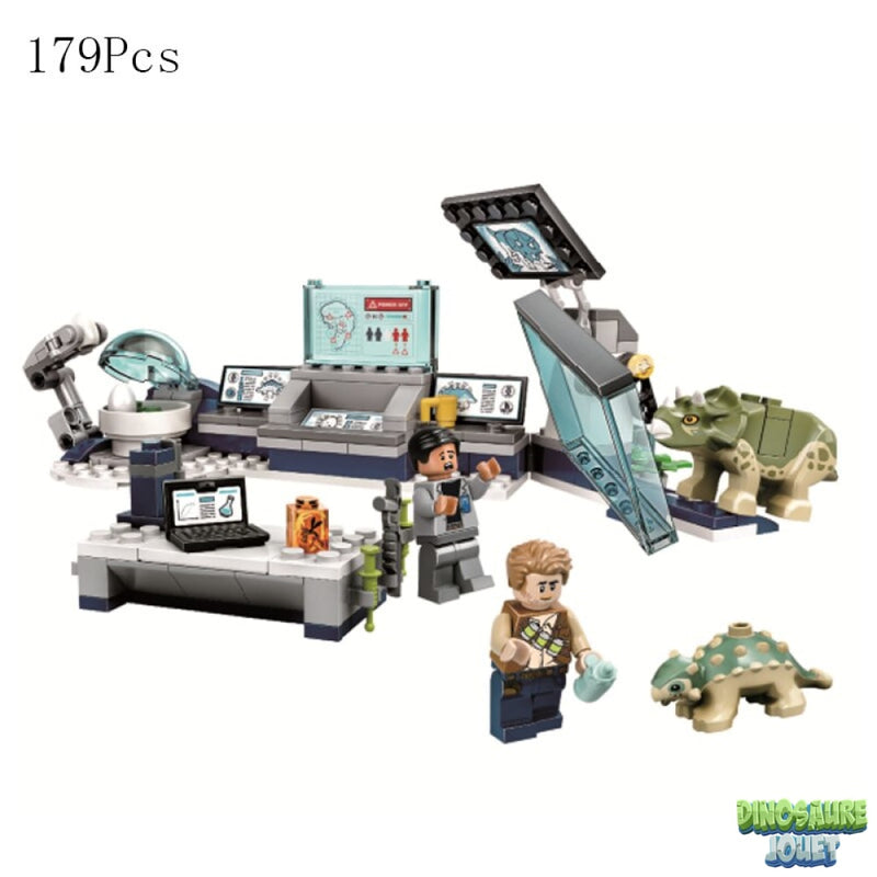 Lego Jurassic World laboratoire