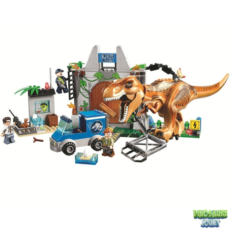 Lego Jurassic World l’évasion du tyrannosaure