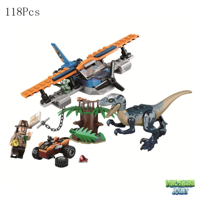 Lego Jurassic World vélociraptor