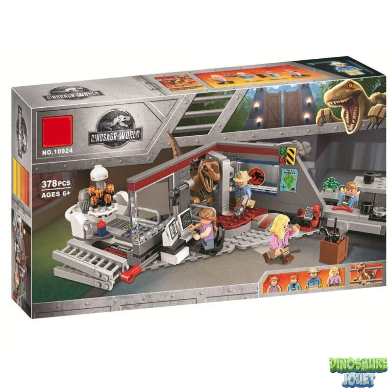 Lego laboratoire Jurassic World