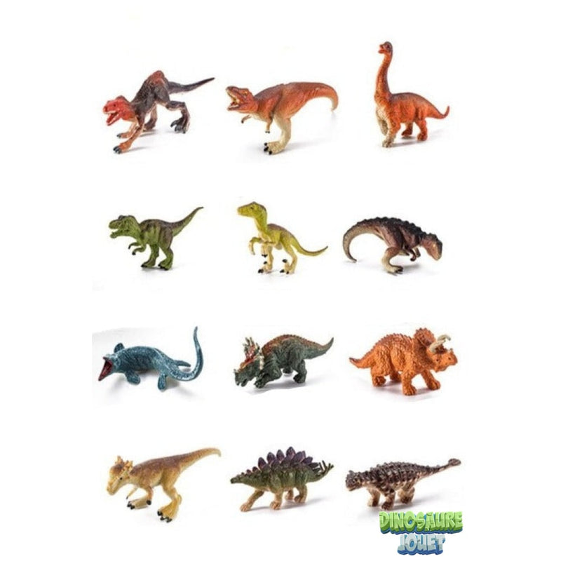 Lot de figurines dinosaures 10cm