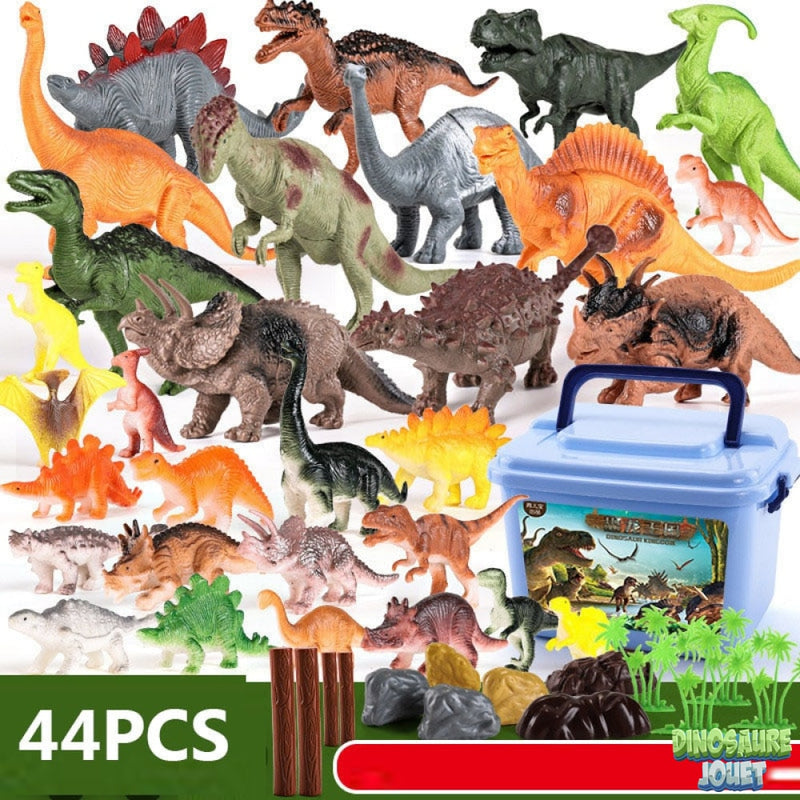 lot de figurines dinosaures