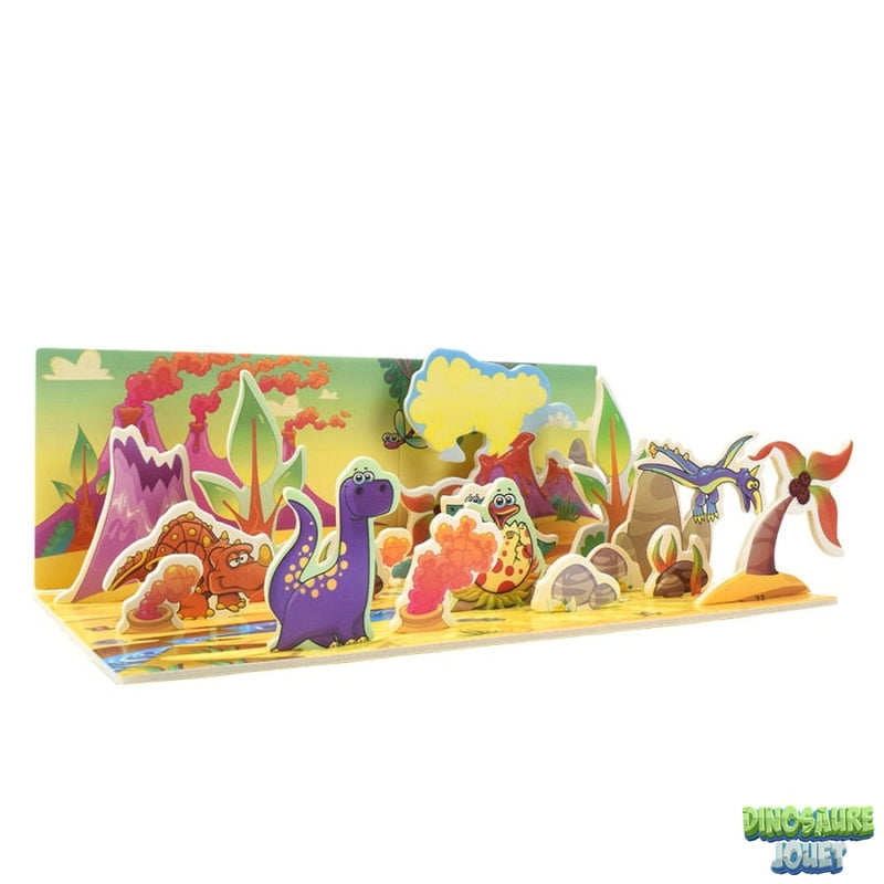 Maquette Dinosaure carton