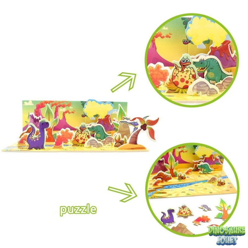 Maquette Dinosaure carton