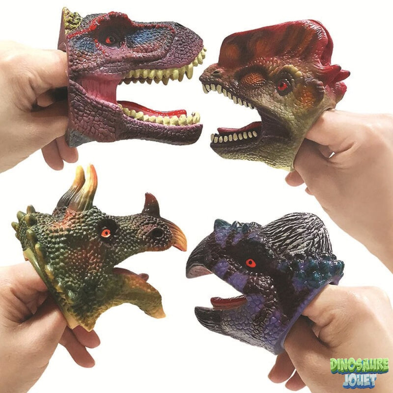 Marionnette à main dinosaure