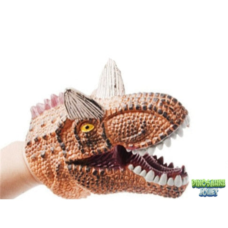 Marionnette Dinosaure carnotaurus