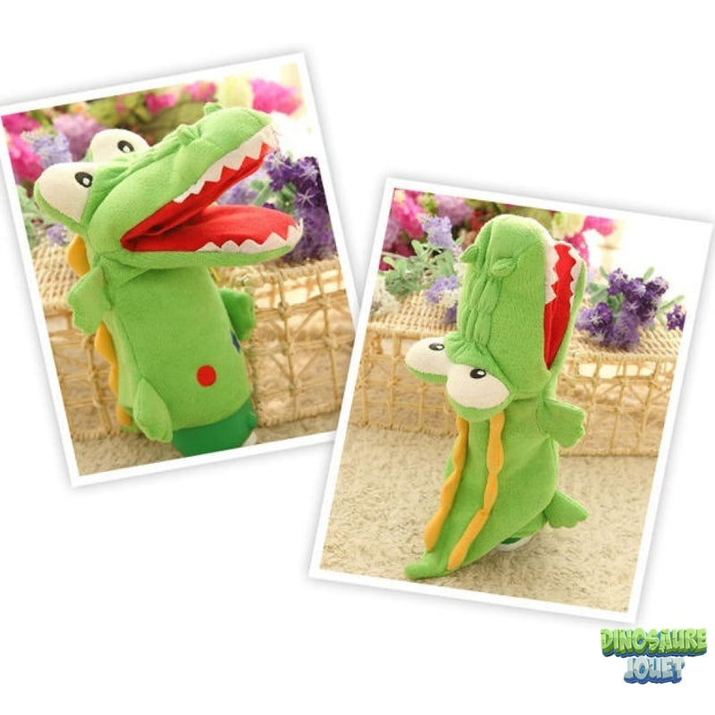 Marionnette peluche Dinosaure mignon