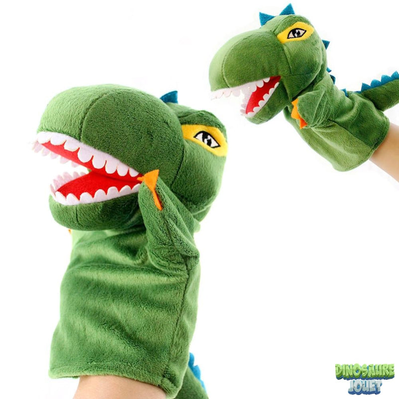 Marionnette peluche Dinosaure T-rex